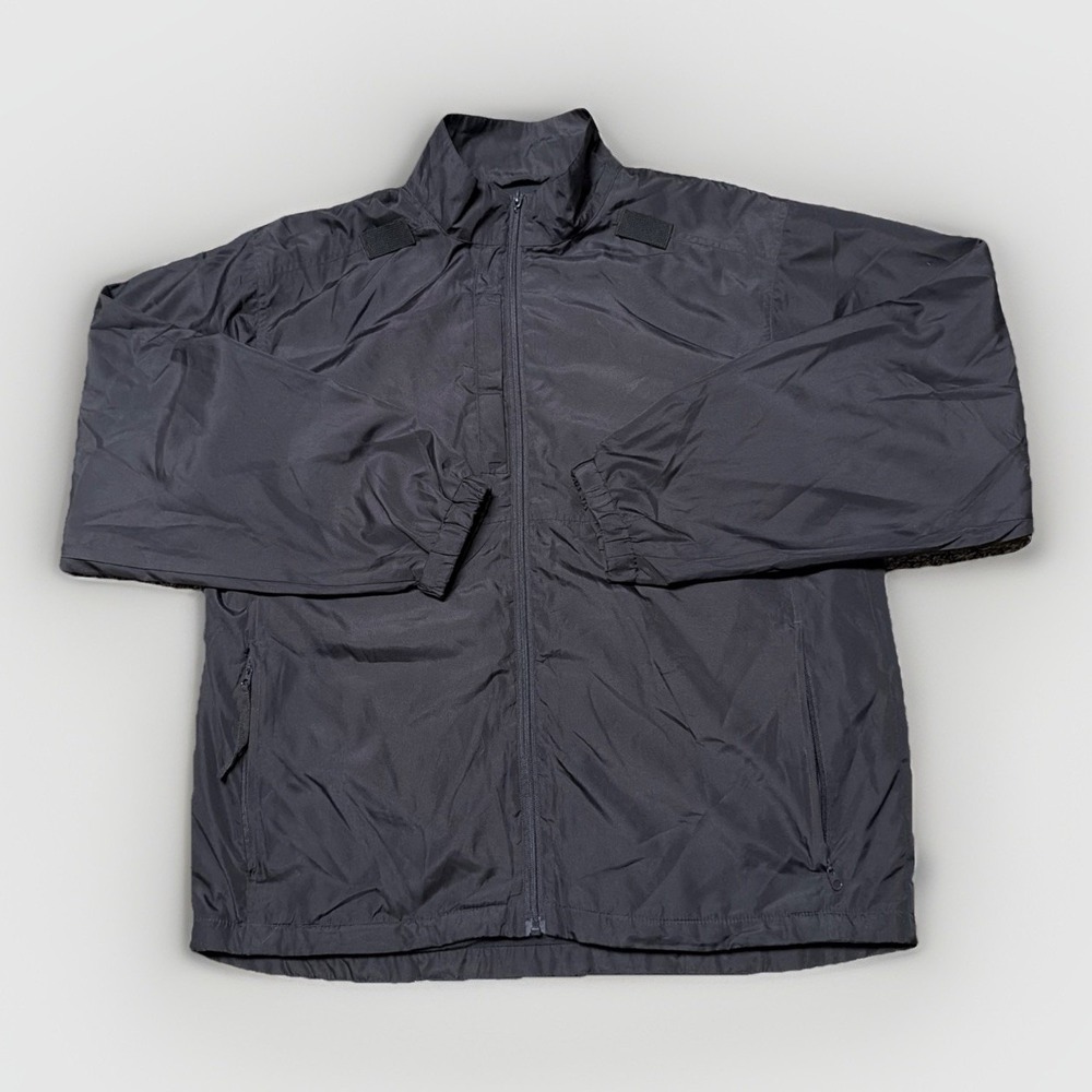 5.11 Tactical Full Zip Lined Packable Jacket Mens Size Large Black‎ Style 48052